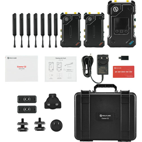 Hollyland Cosmo C2 HDMI/SDI Wireless Video 2-Transmitter System(2TX 1RX)