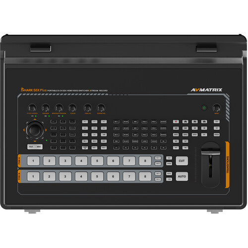 AVMATRIX SHARK S8X PLUS 8-Channel SDI/HDMI Portable Video Switcher