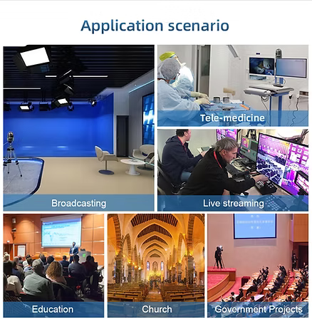 VIDEOCAST 4K VC300 PTZ Video Camera