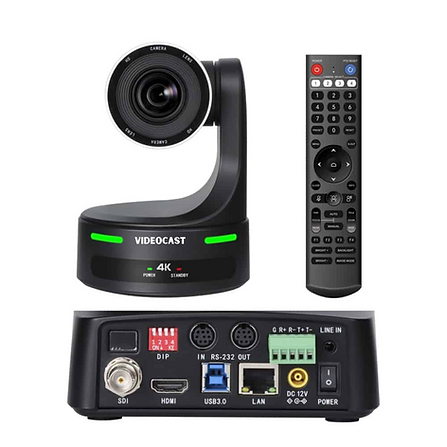 VIDEOCAST 4K UHD NDI VC201 PTZ Video Camera