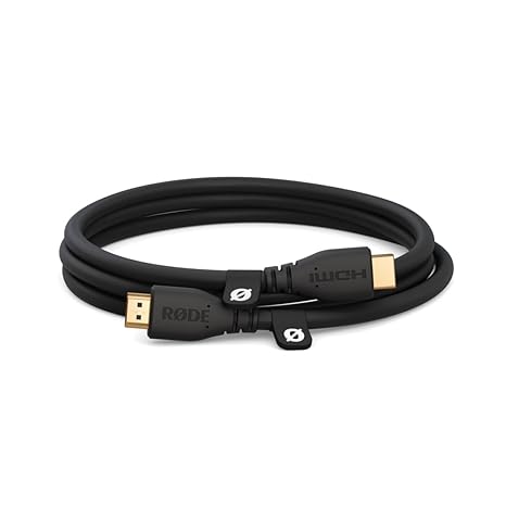 RODE HDMI-1.5 Premium High Speed HDMI Cable with Ethernet (1.5m/5ft, Black)