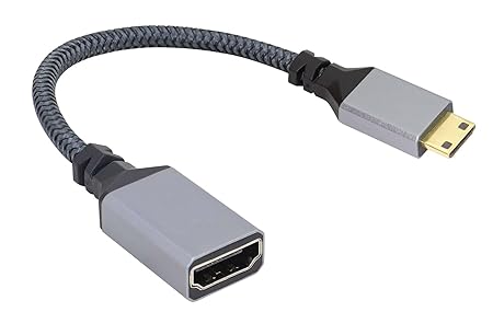 Mini HDMI Male to HDMI Female convter