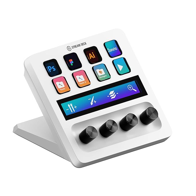 Elgato Stream Deck + White - Studio Controller