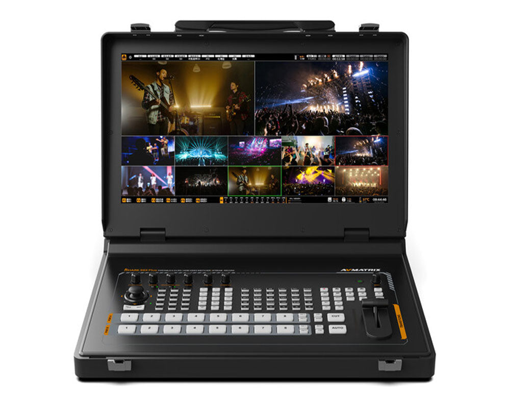 AVMATRIX SHARK S8X PLUS 8-Channel SDI/HDMI Portable Video Switcher