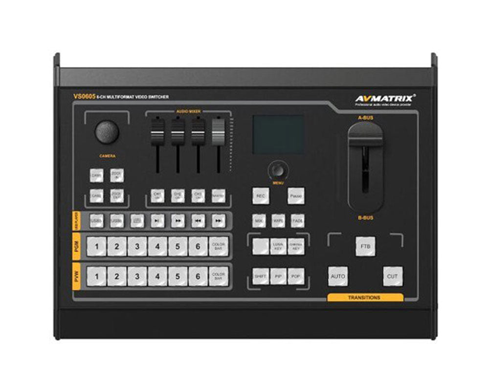 Avmatrix 605U Video Switcher With Recording