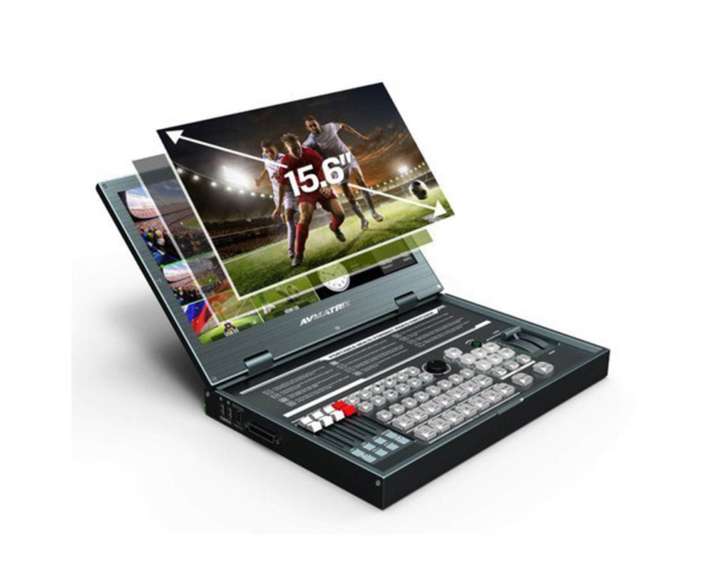 Avmatrix Pvs0 615U Portable 6-Channel Video Switcher With 15.6″ Lcd Monitor