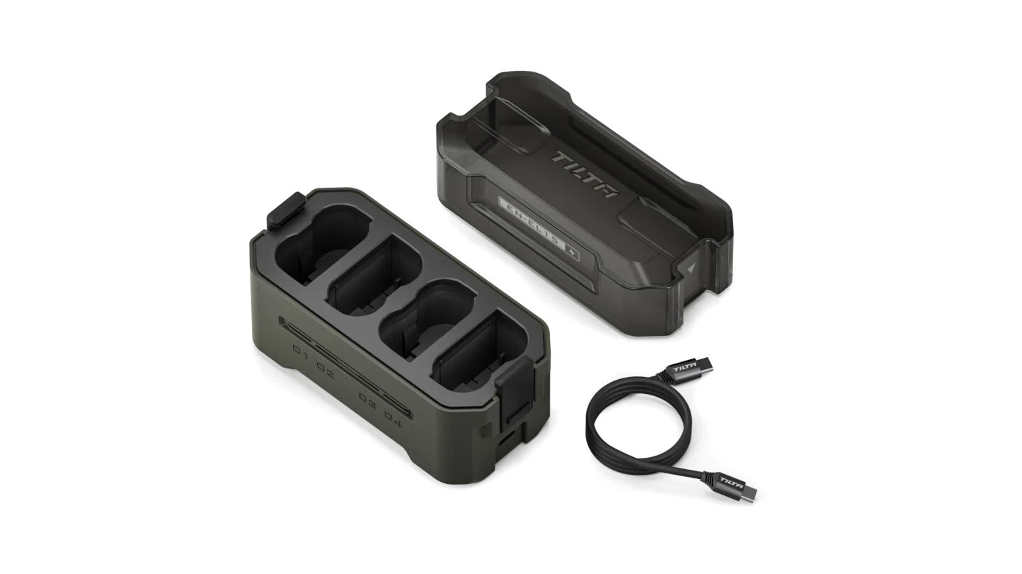 Tilta Portable Charging Station for EN-EL15C (4 Channel) – Green