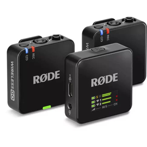 RODE Wireless GO (Gen 3), 2-Person Compact Digital Wireless Microphone System/Recorder