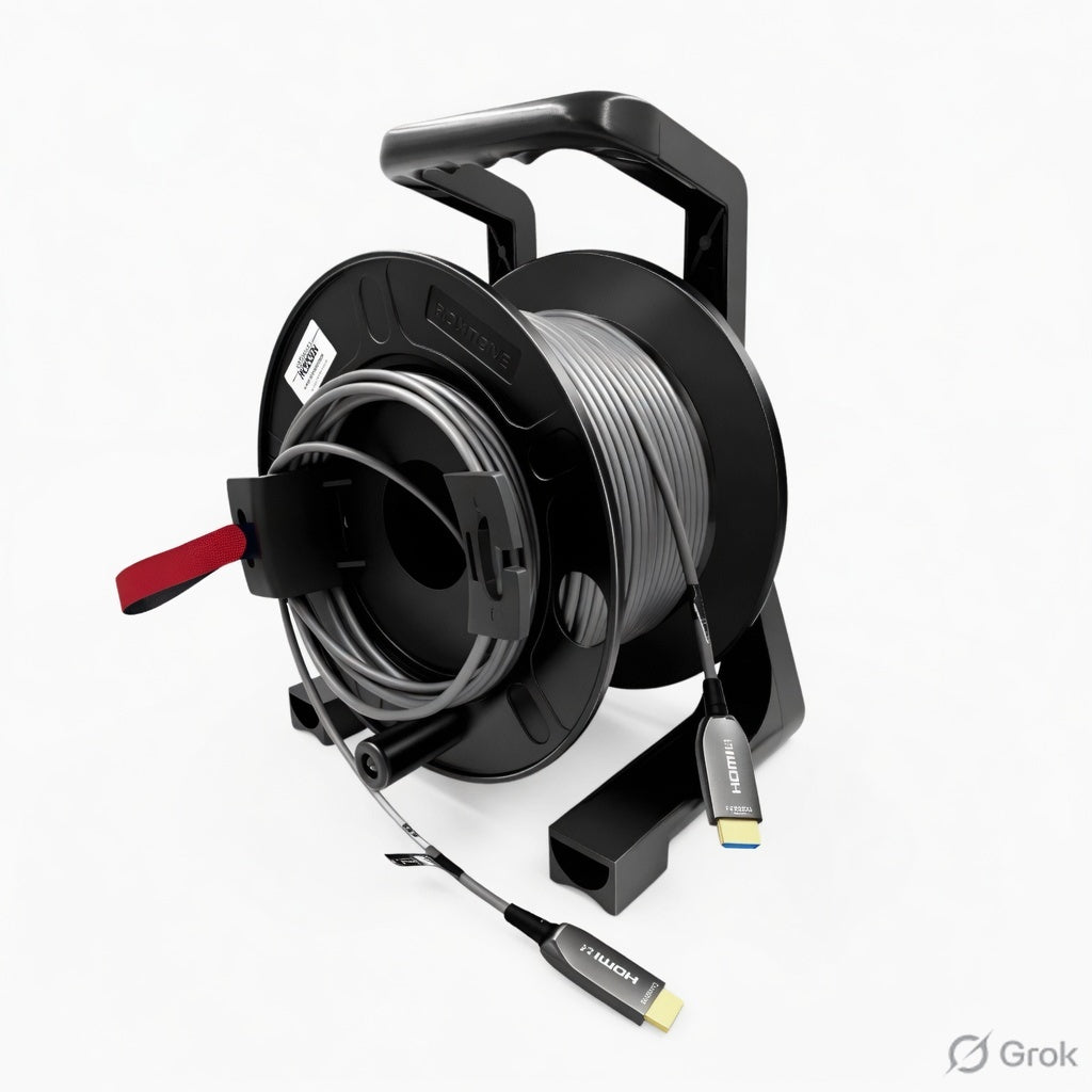 HDMI FIBER CABLE 30M (WITH REEL)