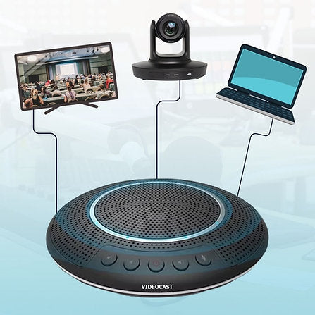 Smart Video Conferencing System with PTZ Camera and Speakerphone (VC90)