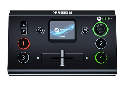 RGBlink Mini Pro V3 4-Channel HDMI Live Streaming Video Switcher
