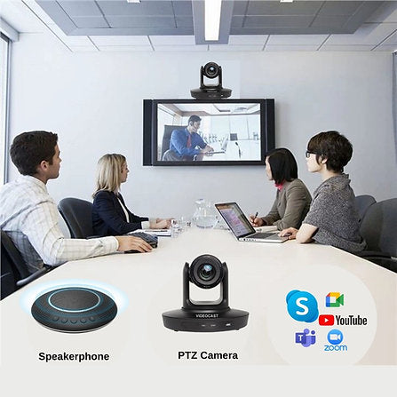 Smart Video Conferencing System with PTZ Camera and Speakerphone (VC90)