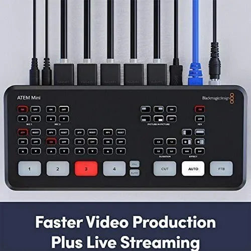 Atem Mini Pro Video Switcher (SWATEMMINIBPR) – Shreenathji Production