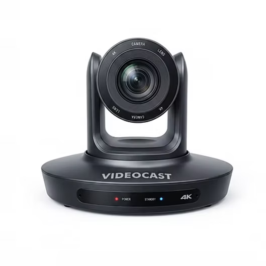 VIDEOCAST VC90Pro NDI 4K PTZ 20X AI & Voice Tracking PTZ Camera