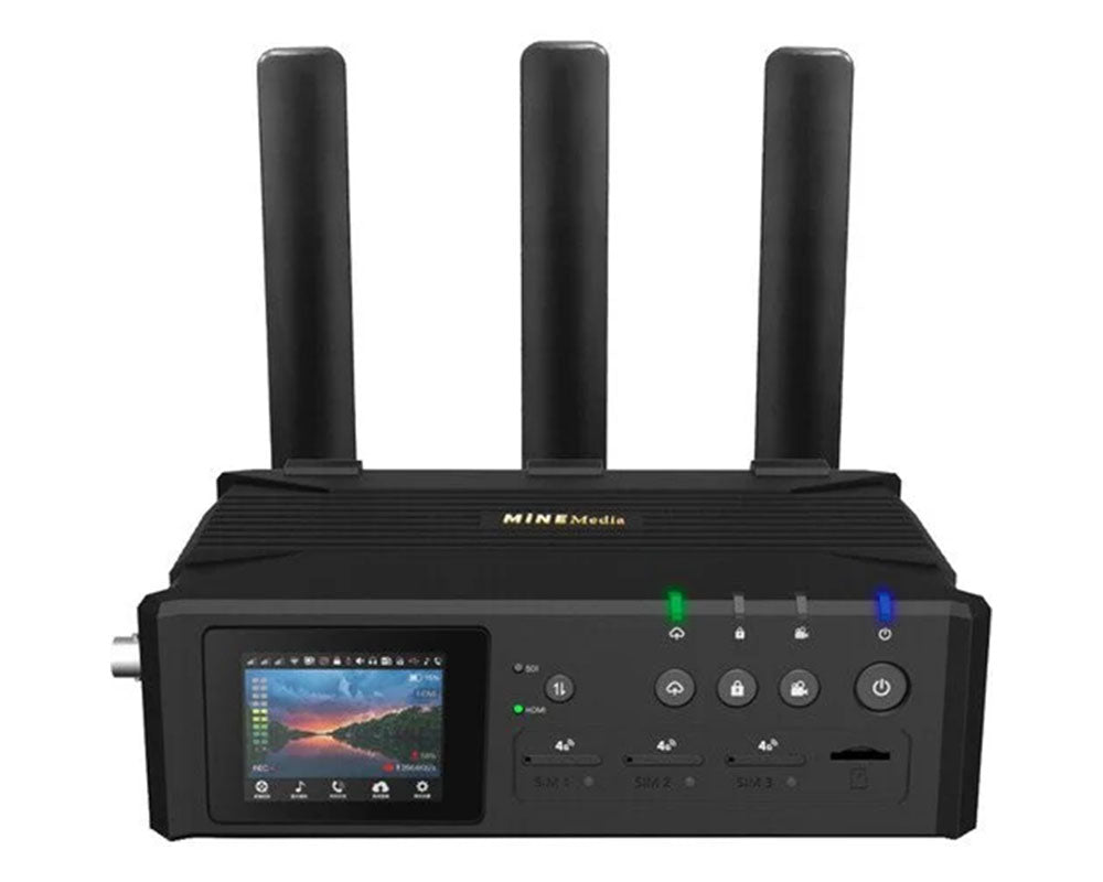 MiNE Media Q8 5G Live Streaming Bonding Video Encoder