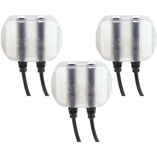 RODE invisiLav Discreet Lavalier Mounting System (3-Pack)
