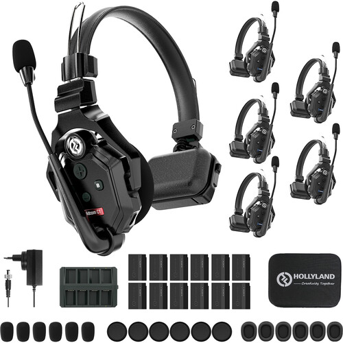 Hollyland Solidcom C1 6s-Wireless Headset Full Duplex 1000Ft